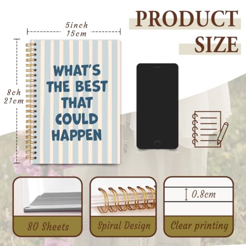Cute Blue Notebook Journal A5 for Girls - color: Blue-a5