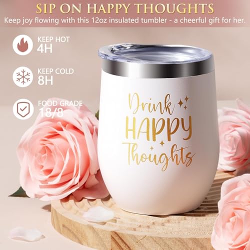 Birthday Gifts for Women, Spa Self Care Package Get Well Soon Gift Baskets - color: Pink - Sandalwood Rose