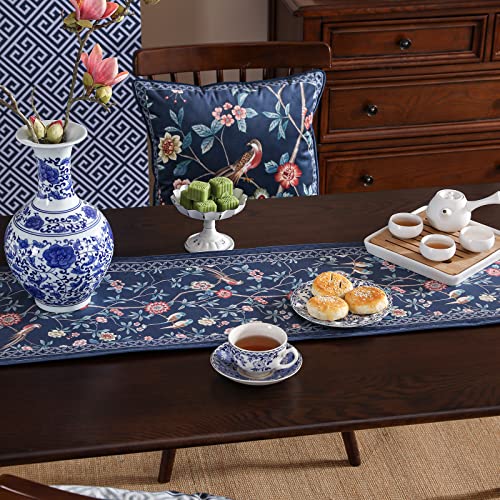 Patdrea Designer Elegant French Velvet Table Runner,12"X102"-Lanruoting - color: Lanruoting, size: 12"*102"