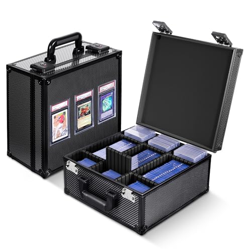Kabinka Graded Card Storage Box, Aluminum Trading Card Box, PSA Slab Case