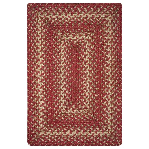 Homespice Apple Pie Jute Braided Placemats, Rect 13x19 Set of 4 - color: Apple Pie