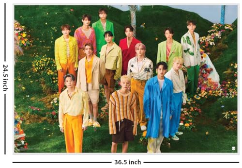 SEVENTEEN - New Beginning Officially Licensed Music Poster - 36.5" x 24.5" Laminated - size: 36.5"L x 24.5"W