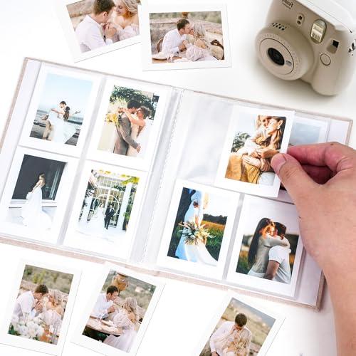 Vienrose Mini Polaroid Photo Album 208 Photos 2x3 Inch Grey 1 PACK - color: Grey, size: 1 PACK