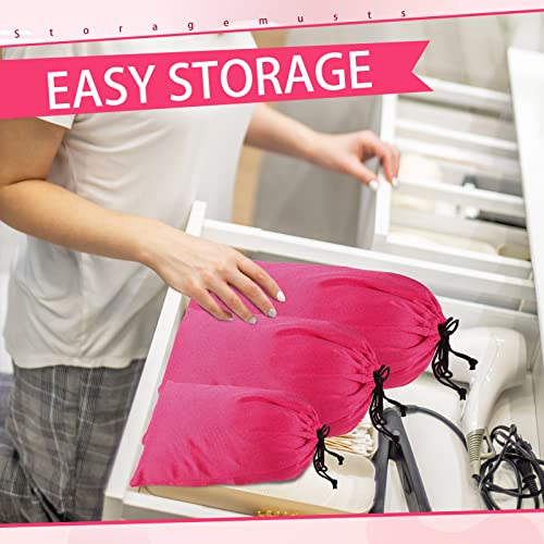 20 Pcs Satin Game Storage Bags for Women Men, S, M, L, Pink - color: Pink, size: S,M,L