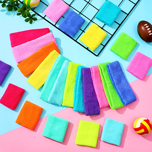 Sweatbands and Wristbands Set, Women, Men - color: Multicolor