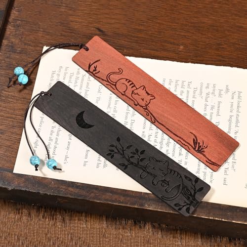 ZQZYMXQ 4Pcs Cute Cat Bookmarks Set for Women,Animal Book Mark Cat Lovers Gift Ideas Gifts for Readers (Cat Set) - style: Cat Set