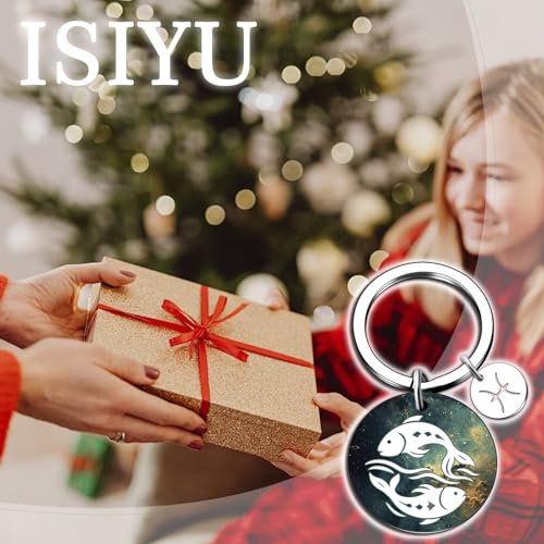 isiyu 12 Constellation Keychain Zodiac Astrology/Birthday For Women Men Adults Boys Girls Horoscope Lovers Gifts For Women - color: Color 6