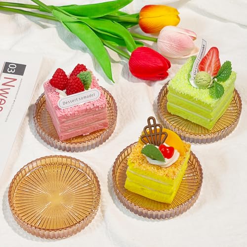 6 Pcs Modern Clear Coasters, Crystal Coaster, Glass Coasters