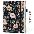 Taja Aesthetic Lined Journal for Women, Pretty Notebooks for Work & Study - color: L-Evening Petals