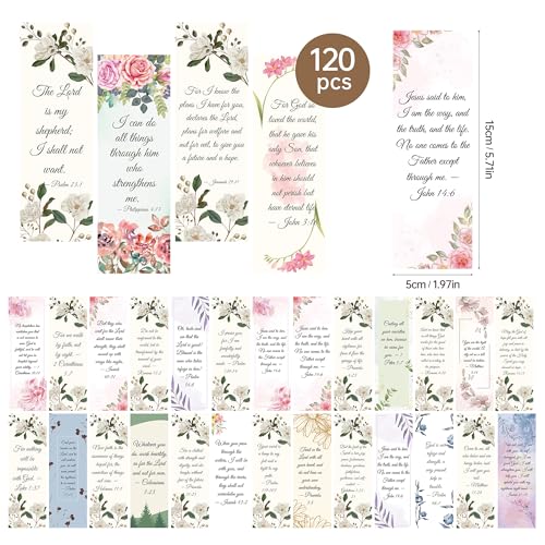 Bible Bookmarks, Christian Book Marks for Women Bible Study - style: Bible Verse