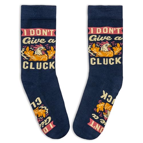 Lavley Women's Funny Socks Cute Novelty Gift for Women & Teens - color: I Don't Give a Cluck