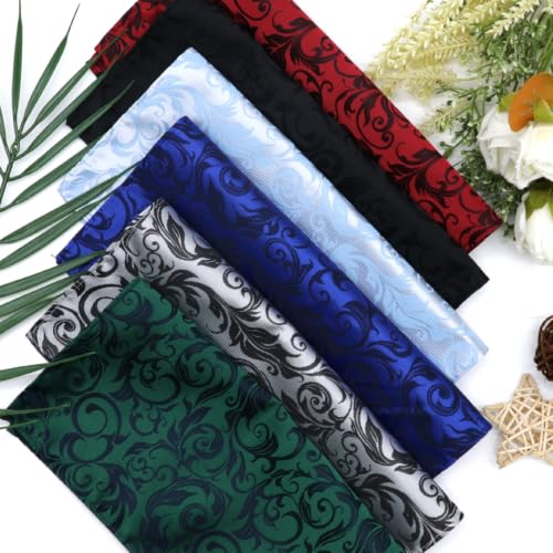 Handkerchiefs for Men with Holder Vantige Pocket Squares for Men - color: Black