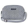 Bella Taylor Simple Crossbody, Quilted Handbag for Women - color: Blue Chambray