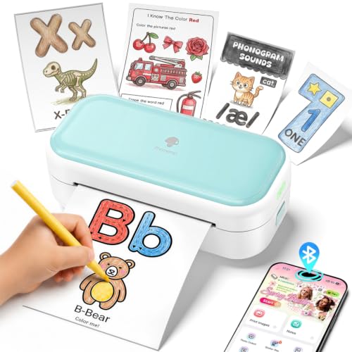 Phomemo M03C Flash Cards for Toddlers Age 2 3 4 5 6+, Kids Educational Toys