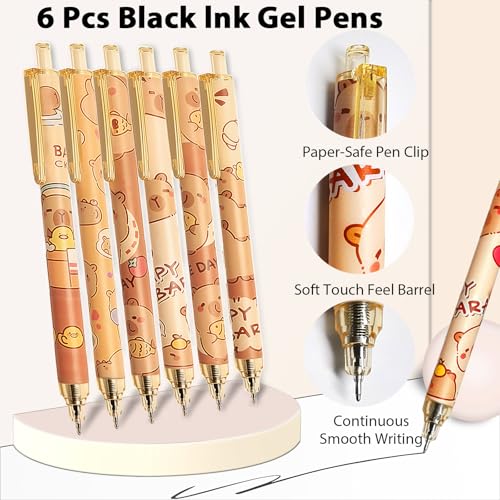 Cute Capybara Stationery Set, Kawaii School Supplies Gift for Students