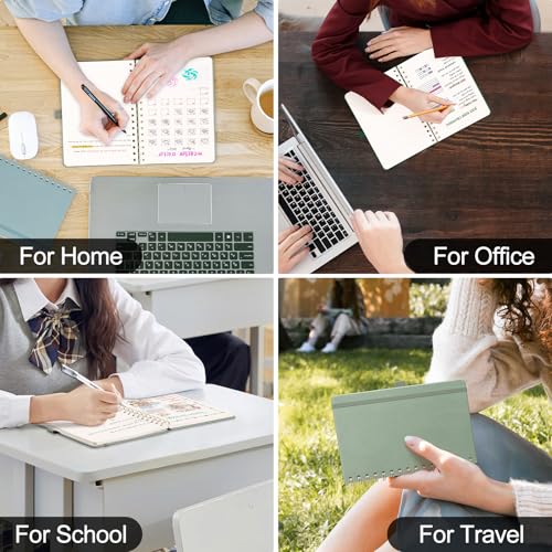 AHGXG Dotted Journal, 110 Pages, A4 (8.5" x 11") - color: Sage Green, style: A4-Dotted