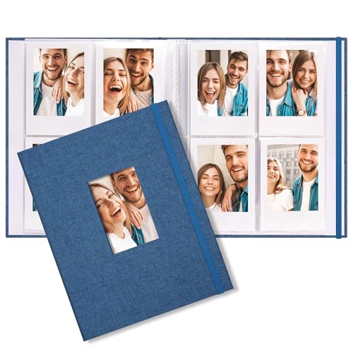 Vienrose Mini Polaroid Photo Album 208 Photos 2x3 Inch Blue 1 PACK - color: Blue, size: 1 PACK