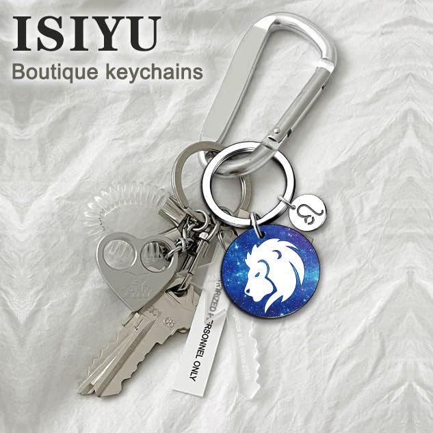 isiyu 12 Constellation Keychain Zodiac Astrology/Birthday For Women Men Adults Boys Girls Horoscope Lovers Gifts For Women - color: Color 4
