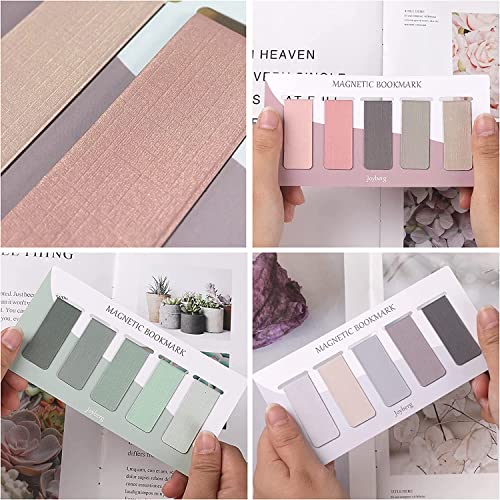 15 Pieces Bookmark, Magnetic Bookmarks for Women, Men, Book Lovers, Page Markers for Students Teachers Reading (Misty, Ocean, Emerald) (Pack of 3) - color: Misty, Ocean, Emerald, size: 15 Pieces (Pack of 3)