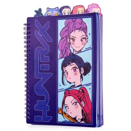 Horizon Group USA Tab Journal with 5 Dividers, Kpop Demon Hunters HUNTR/X - color: Kpop Demon Hunters