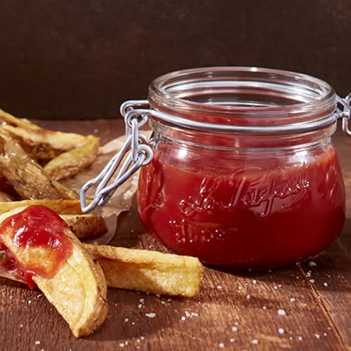 Le Parfait Super Jar 250ml (8oz) Glass Canning Jar, Wire Bail Lid, 1 Pack - color: 08oz (Single)