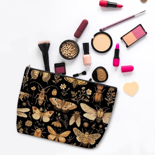 ZHAMEN Insect Makeup Bag for women Travel Organizer Pouch Cosmetic Bags 01 - color: Multicolor 1610