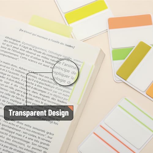 Mr. Pen- Sticky Index Tabs, 500 Pcs, 21 Sets, Colorful - color: Citrus