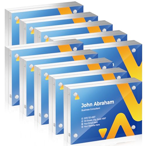 10 Pack Mini Acrylic Picture Frames 2.5 x 3.5 Inch - size: 2.5"X3.5"