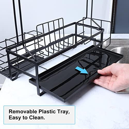 BBQ Caddy,Grill Caddy for Outdoor Grilling with Paper Towel Holder - color: Black