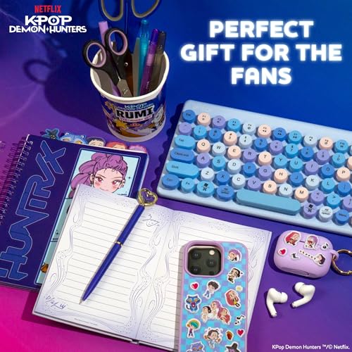 Horizon Group USA Tab Journal with 5 Dividers, Kpop Demon Hunters HUNTR/X - color: Kpop Demon Hunters