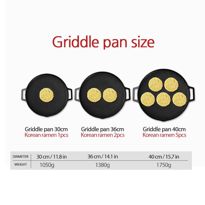 Korean BBQ 2 IH Griddle Grill Pan with Bag, Nonstick Coating, All Stove(Gas, Electric & Induction), Indoor Outdoor Griddle(14in) - size: 17" x 14" x 1.6"