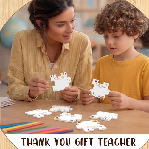 Yinder 24 Pads Puzzle Sticky Notes Teacher Appreciation Thank You Gifts - color: Multicolor, size: Teacher