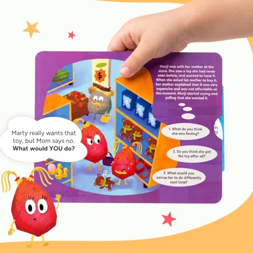 Kidrox What Would You Do? Flashcards – 20 Emotional Intelligence Scenarios for Kids Ages 4+ | Pull-Tab Cards | Practice Empathy & Problem-Solving with Dorothy | Psychologist-Developed - color: What Would You Do?