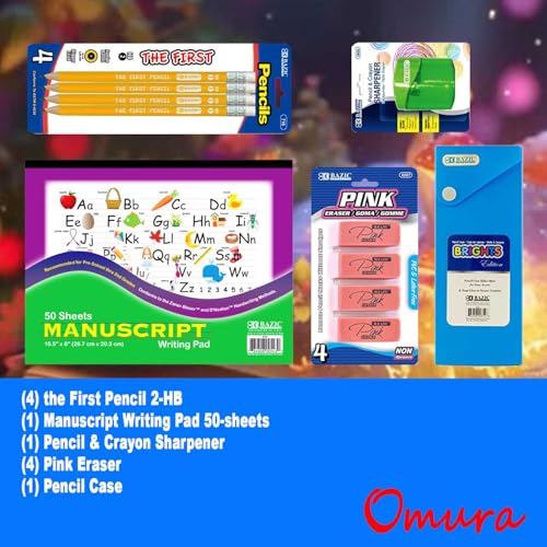 Pallet of 112 Primary School Supply Kit Boxes | 56 Piece Kit | Back to School Supplies | Kindergarten 1st 2nd Grade Classroom Supply Kits - style: Primary K-2 | 112-Boxes/PALLET
