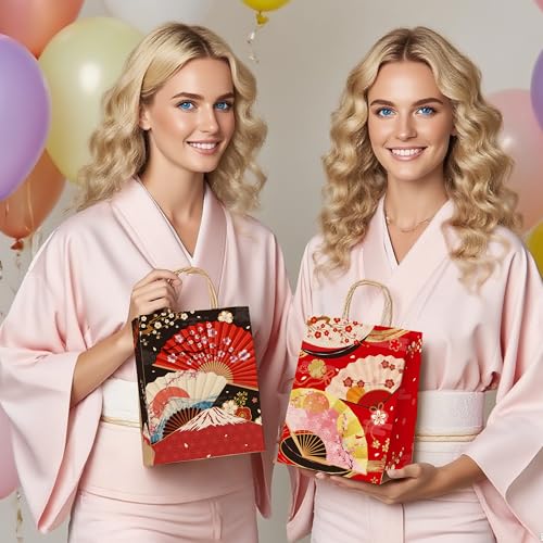 EoBeCy 16Pcs Japanese Gift Bags