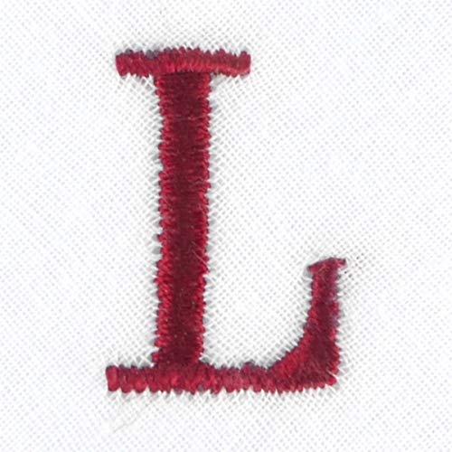 Initial Handkerchief for Men, Monogrammed Boxed 3 Piece Set,100% Cotton - color: L Initial
