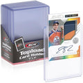 BCW 168 Pt Thick Card Topload Holders for Relic and Patch Cards, 10 Count - color: 168 Pt. / 4.25 Mm