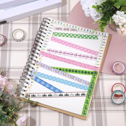 TaoBary 33 Rolls Washi Tape Set, 15mm Holiday Seasonal,Cute Style - style: Cute Style