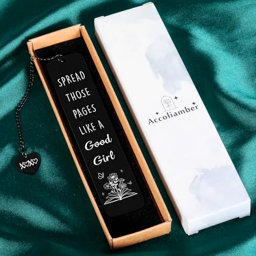 Bookmarks for Women Dark Romance Book Marks for Reading Women Book Lover - color: Black