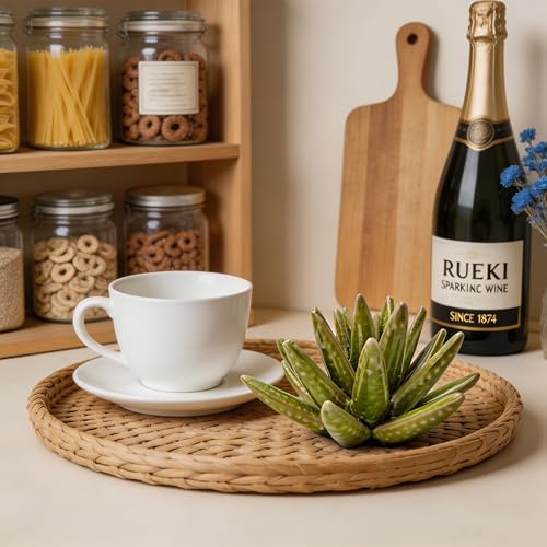 Ceramic Succulent Flower Table Centerpiece (Cactus) - color: Cactus