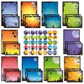 FUNCLASS 160 Pcs Halloween Stationery Set Letter and Envelopes - color: Halloween