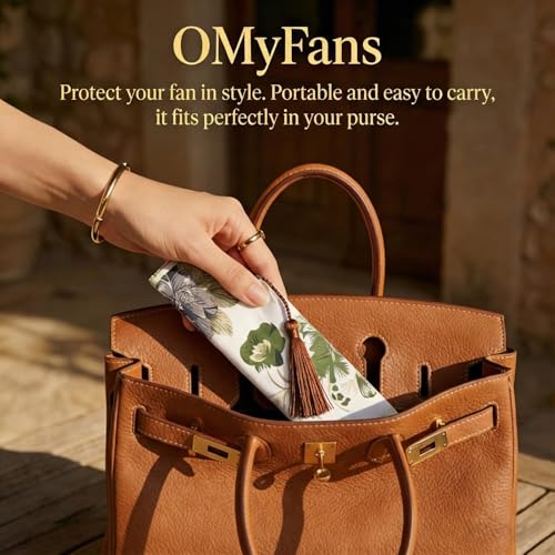 Hand Fan for Women Foldable - Folding Chinese Japanese Vintage Bamboo Silk Fan - Ideal for Hot Flashes, Church, EDM, Festivals, Dancing and Gifts (Bamboo-White) - color: Bamboo-white