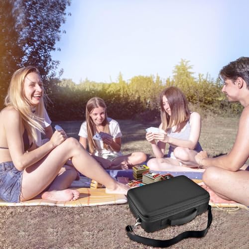 2700+ Trading Card Case for MTG, TCG Deck Boxes and Sports Cards - color: Black