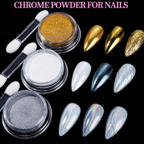 FANDAMEI Nail Art Kit, Nail Gems, Nail Charms, Nail Art Tools, Nail Stuff