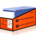 3"x4" Toploaders Card Sleeves,100 Hard Toploaders +100 Penny Sleeves - size: 100 Hard Sleeves+100 Soft Sleeves