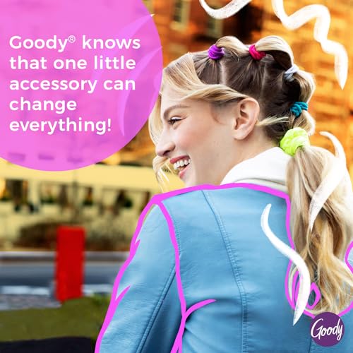 Goody Ouchless Satin Scrunchies - 5 Ct, Cool Tones, Damage-Free Hold, Soft Overnight Scrunchies to Sleep In, Gentle Hair Accessories for Women & Men, All Day Comfort, All Hair Types - color: COOL, size: 5 Count (Pack of 1)