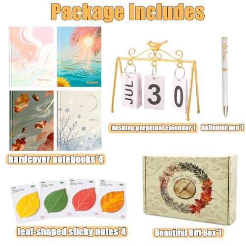 Book Lover Gifts for Women, Vintage Stationery Set Gifts - color: Verdant