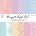 12x12 Pastel Scrapbook Paper Pad - 36 Sheets Double Sided Patterned Cardstock, 180gsm Decorative Craft Paper for Card Making Journaling Scrapbooking Spring Easter Supplies