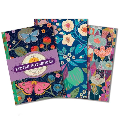 eeBoo: Victoria's Little Books – Set of 3 Small Notebooks, 5.75 x 4, 64-Page Journals with Lines & Dot Grid Pages, Portable Journals - style: Victoria's