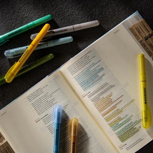 DIVERSEBEE Bible Highlighters and Pens No Bleed (Oasis) - color: Oasis